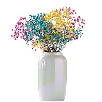 工芸品 Flower base marble color Amazon.com: BLOFLO Colored Glass Hydroponic Flower Vase, 7